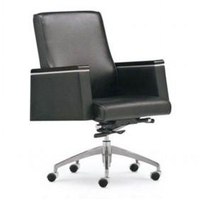 Hot Sale Simple Stylish Design Plain Black Computer Chair/ Office Chair/ Boss Chair