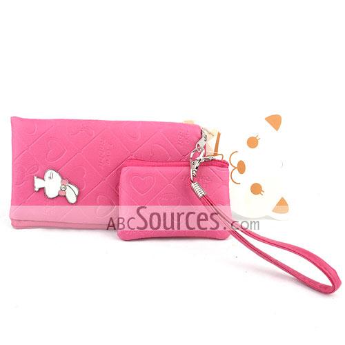 pink cell phone purse