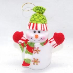 Christmas LED Light Snowman Ornaments