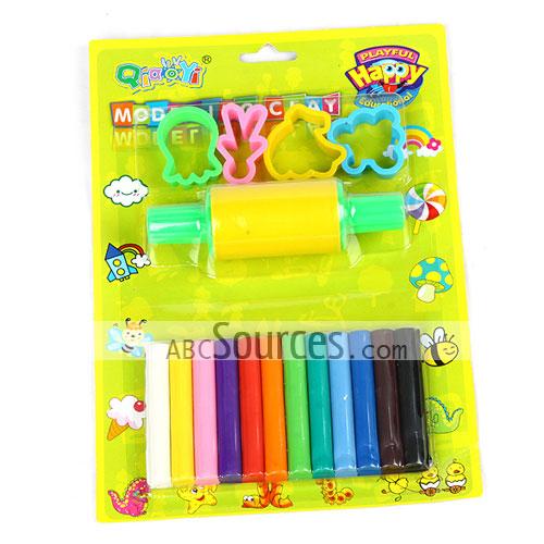 wholesale Toy Plasticine Tool Box Set Dough Playset Snow Plasticine ...