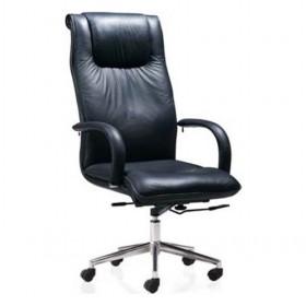 High Quality Stainless Steel High Back Leather Computer Chair/ Office Chair/ Boss Chair