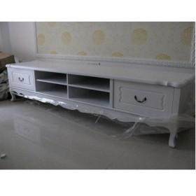 L Size 220cm White Wooden TV Cabinet/ tv stands/ tv furniture