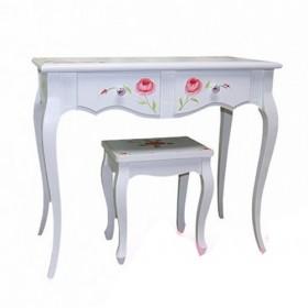 High-end Floral Patterns Hand-painted Work Desk