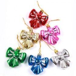 6 PCS Hot Sale Style Solid Color Bowknot Ornaments